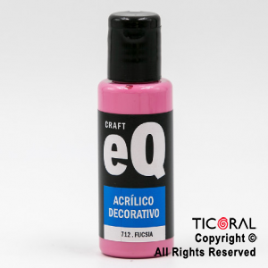 ACRIL.DECOR.EQ 712 FUCSIA 50ML X 1